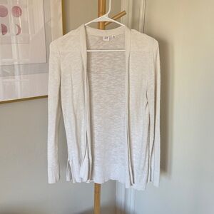 Lightweight White Cardigan